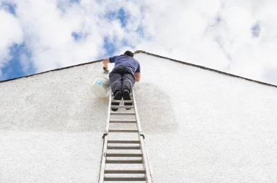 Peinture extérieure à Montfleur — façades et ravalement
